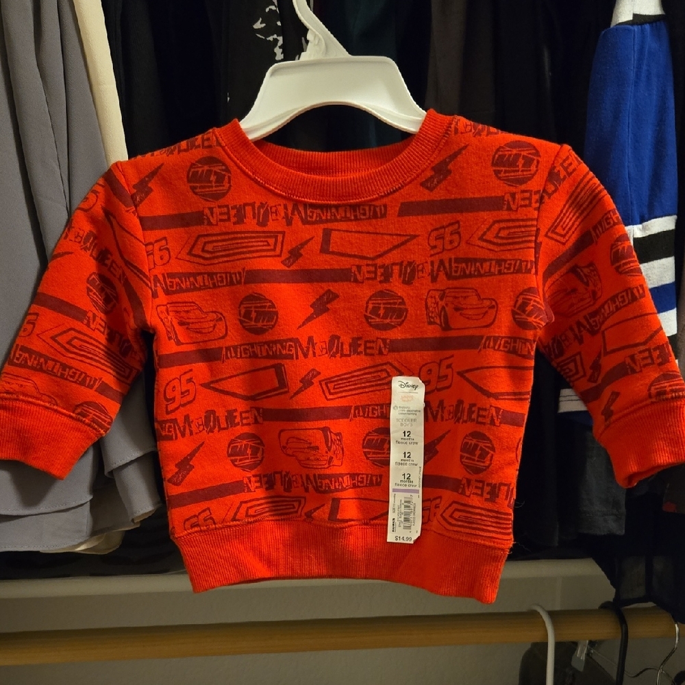 Disney Cars Toddler Fleece Crew